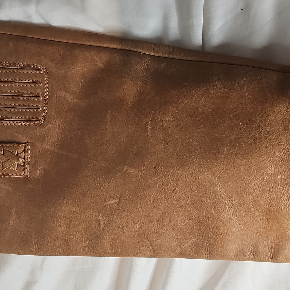 Lycky Brand Blue Jean America Brown Knee-High Women's Boots.  Weathered Leather. - Picture 8 of 11